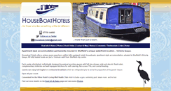 Desktop Screenshot of houseboathotels.com